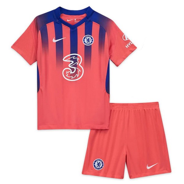 Camiseta Chelsea Tercera equipo Niños 2020-21 Naranja